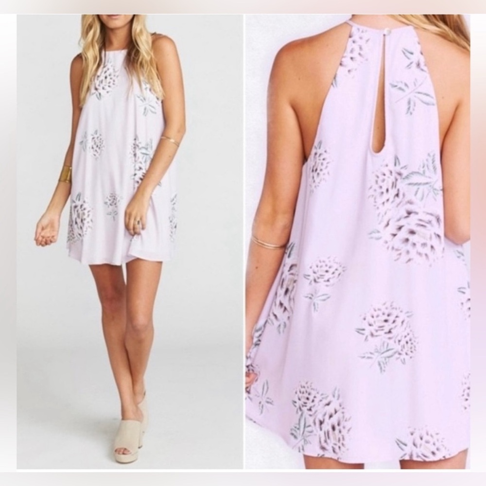 Show Me Your Mumu mini Gomez dress in lilac